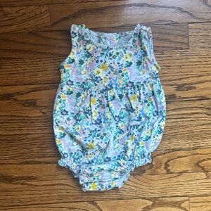Old Navy Floral Ditsy Baby Romper size 0-3 months